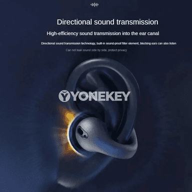 T75 Bluetooth Ows Clip Nauşnikler, Mikrofonly, Su Geçirmeýän, Sport üçin