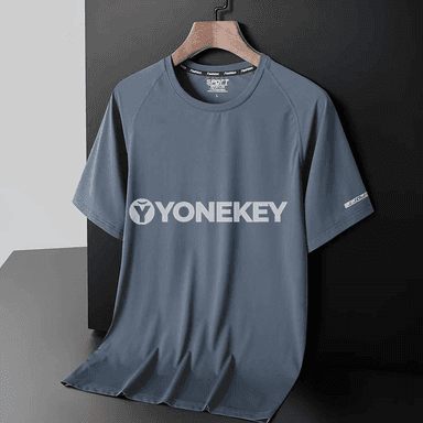 Erkekler üçin ýeňil, dem alýan gündelik futbolka, 6XL çenli