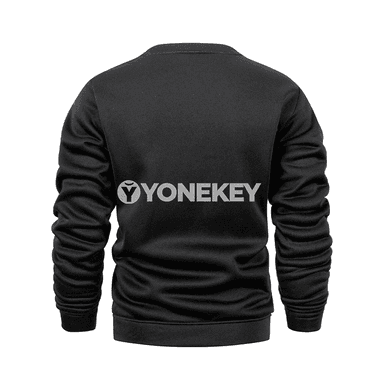 Erkekler üçin ýeňil, ýyly, uzun ýeňli sport bluzkasy