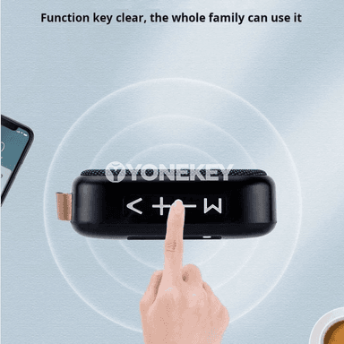 Göçme simsiz Bluetooth mini kolonka, FM we TF karta goldawly