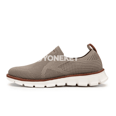 Erkekler üçin dem alýan mesh loafers, ýeňil tomus krossowkalar