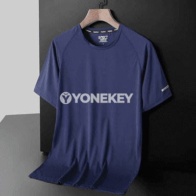 Erkekler üçin ýeňil, dem alýan gündelik futbolka, 6XL çenli
