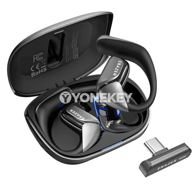 ERAZER XF29 açyk gulak oýun nauşnikleri, 2.4G dongle bilen