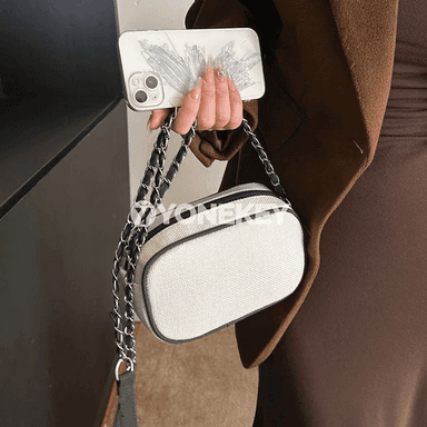 Zenanlar üçin moda kanwas egin we crossbody sumka