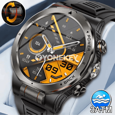 2026 AMOLED akylly sagat, ýürek urşy, GPS, Bluetooth jaňly