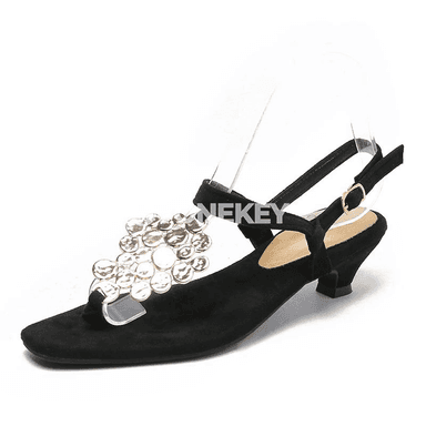 Zenanlar üçin ýaz-güýz Roman sandal, inçe ökçeli moda aýakgap