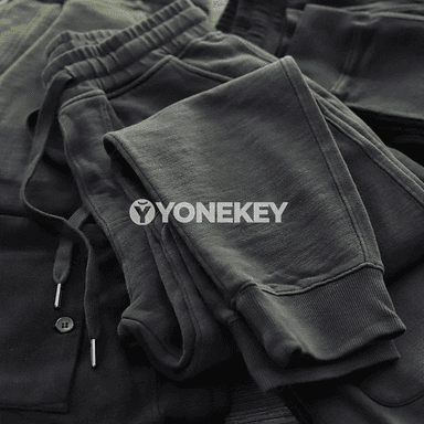 Erkekler üçin ýyly trikotaž sport balaklary, fleece bilen