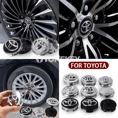 Toyota üçin 57/62 mm tigir merkez gapagy, 4 sany