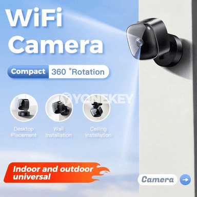 Lenovo 1080P HD simsiz gözegçilik kamerasy, 2.4G Wi‑Fi, akylly monitor