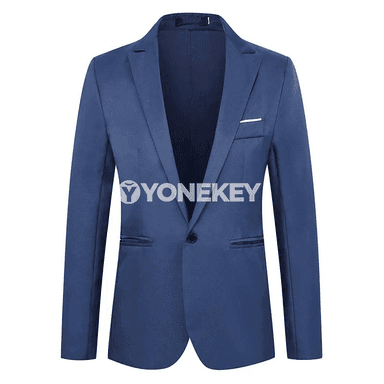 Erkekler üçin täze güýz blazer, ýylmanak we döwrebap iş stil