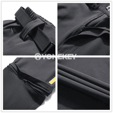 Erkekler üçin ýeňil, dem alýan suw geçirmeýän trekking balaklary, 6XL çenli