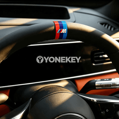 BMW rul tekerine alignment nyşanly bezeg stikerler