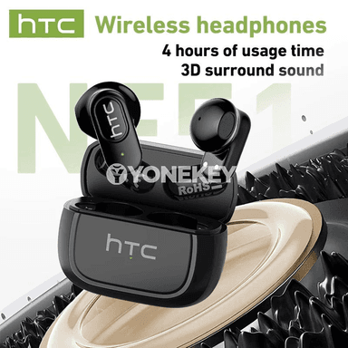 HTC NE51 AI terjimeçi simsiz Bluetooth nauşnikler, ses peseldiji