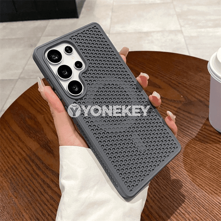 Samsung S22/S23/S24/S25 üçin magnitli dem alýan gorag gabyk