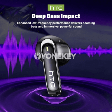 HTC NE70 Bluetooth AI terjimeçi gulakly, LED ekranly, HiFi