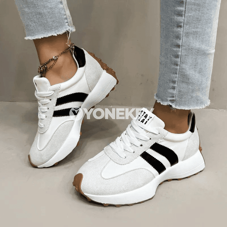 Zenanlar üçin moda krasowkalary, gündelik sport we şäher üçin amatly