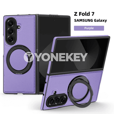 Samsung Z Fold telefonlar üçin ajaýyp deri görnüşinde çehollar.