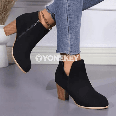 Aýallar üçin moda ädikler, ýokary ökjeli, fermuarly, rahat