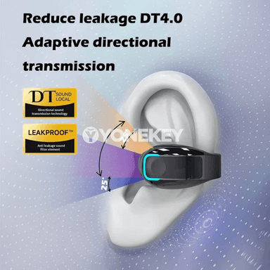 Bluetooth simsiz nauşnikler, mikrofonly, sesi aýdyň TWS headset