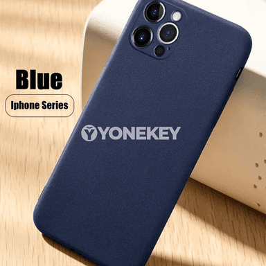 iPhone 11–16 üçin ultra inçe mat TPU funda, doly gorag