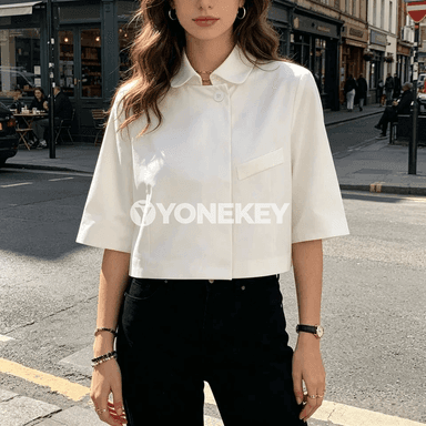 Zenanlar üçin ýeňil half sleeve casual kurtka, tomuslyk täze model
