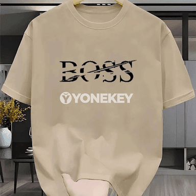 Erkekler üçin 2D printli tomus futbolkasy, ýeňil we rahat