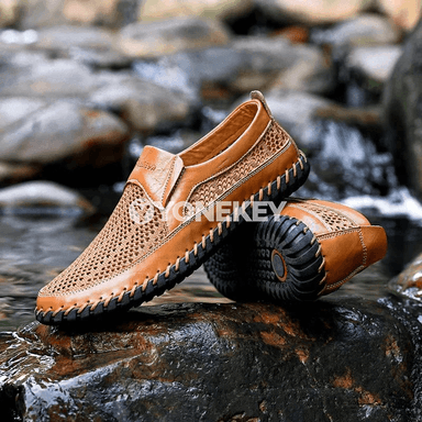 Erkekler üçin tomuslyk rahat köwüşler, ýeňil, dem alýan, slip-on loafers