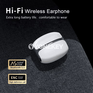 Ariettie TWS 5.3 simsiz Bluetooth gulaklyklar, mikrofonly