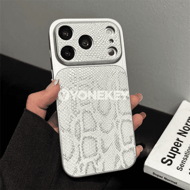 iPhone 13–17 üçin premium deri görnüşli gorag gapak
