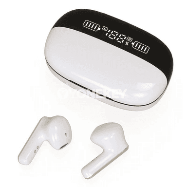 T08 Bluetooth simsiz nauşnikler, LED ekranly, mikrafonly