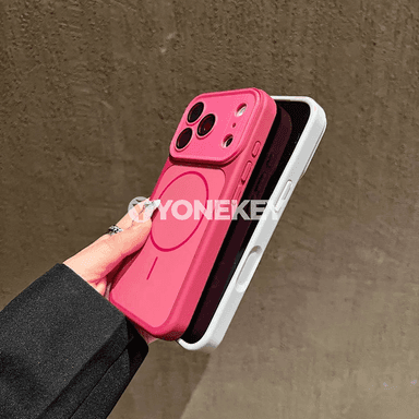 iPhone üçin magnitli mat goragly gap, Magsafe laýyk