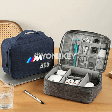 BMW M üçin awtoulag kabel saklaýjy sumka, içki stiker