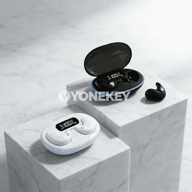 Bluetooth simsiz earhook nauşnikler, bassly, ses azaldýan