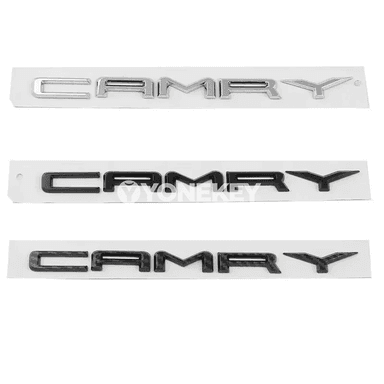 Toyota Camry üçin 3D ABS öň we yz emblem stikeri