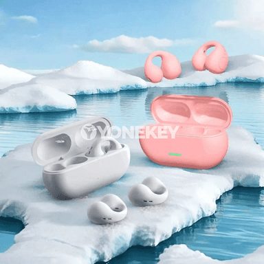 Bluetooth 5.3 simsiz sport naushnikler, mikrofonly, zarýadsuz
