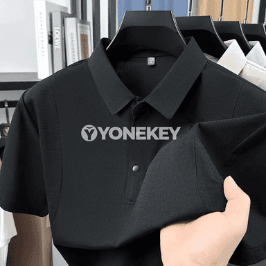 Erkekleriň gündelik we iş üçin dem alýan polo köýnegi