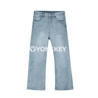 2025 täze erkek jeans: giň kesim, göni balak, retro şäher stili