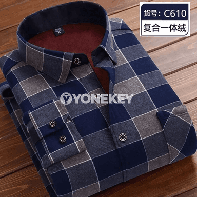 Erkekler üçin gyş ýyly köýnek, fleece, nagyşly gündelik köýnek
