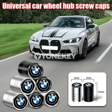 BMW M E46/E90/E60 üçin metal tigir valf kapagy, 4 sany