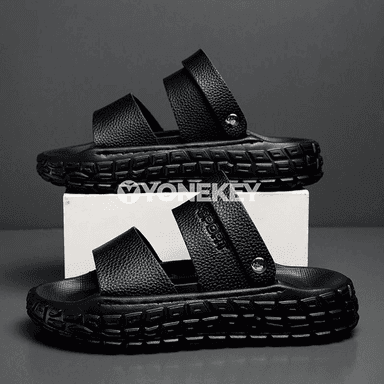 Erkekler üçin açyk sandal we şypbyklar, ýeňil, rahat