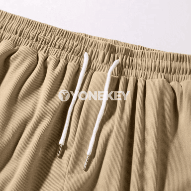 Erkekleriň ýazlyk baggy şortikleri, rahat we ýeňil gündelik model