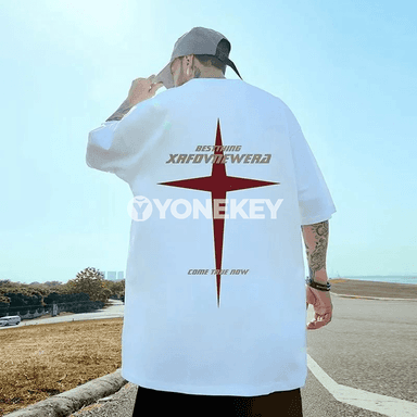 Erkekler üçin giň ölçegli sport futbolka, çaply, M-8XL