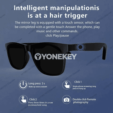 Akylly äýnekler, Bluetooth ses we jaň, UV goragly 2026 model