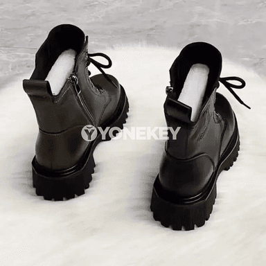 Aýal-gyzlar üçin ýyly ankle botinkalar, ýokary hilli we amatly