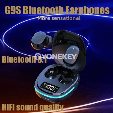CHUBAN TWS simsiz Bluetooth 5.3 sport nauşnik, mikrofonly