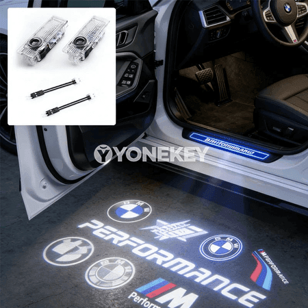 BMW üçin 2 sany LED gapy garşy alyş çyrasy