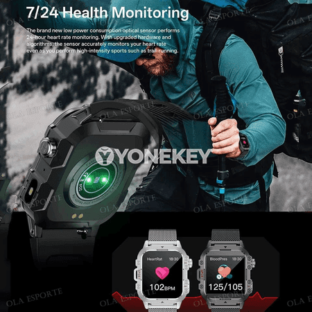 Akylly sagat HW12, 2.01" ekran, Bluetooth jaňlar, fitnes gözegçiligi