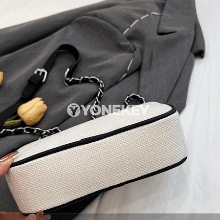 Zenanlar üçin moda kanwas egin we crossbody sumka