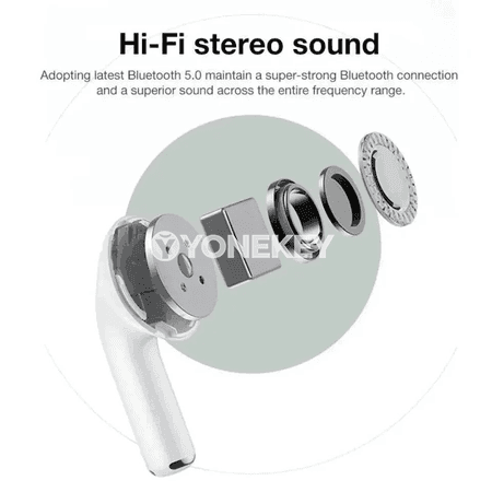 CHUBAN simsiz Bluetooth gulaklyklar, HiFi ses we uzak batareýa