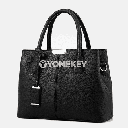 Zenanlar üçin PU deri uly egin sumkasy, moda şäher tote sumka